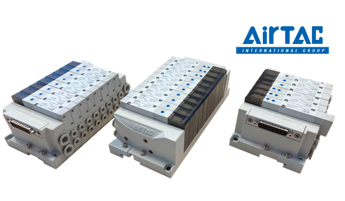Multipolar connection solenoid valves